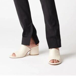 Aeyde Beige Amanda Heeled Sandals Shoes size 37.5 US 6.5 $375 Some small scuffs